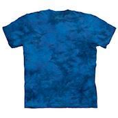 Blue Ray Mottled Dye t-shirt, Adult Medium