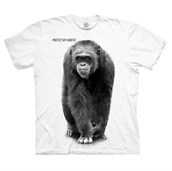 Chimp Protect My Habitat T-shirt