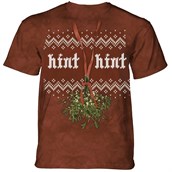 Mistletoe Hint T-shirt Adult