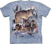 Wolf Family Mountain t-shirt
