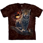 Blood Moon Leopard T-shirt Adult