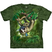 Sloth Mama T-shirt, Child XL