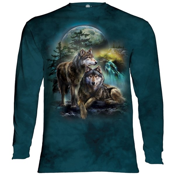 Wolf Lookout long sleeve, Adult Large