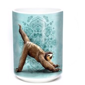 3 Legged Downward Sloth Ceramic mug