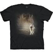 Grey Wolf Portrait T-shirt