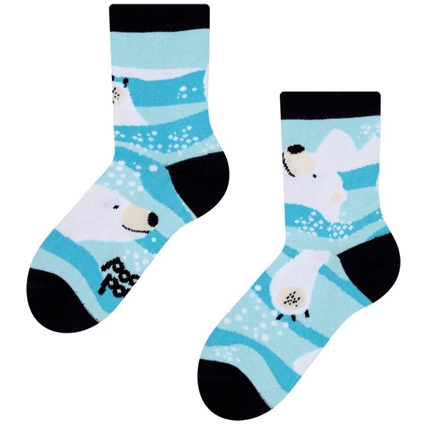 Good Mood kids socks - POLAR BEAR, size 31-34