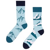 Good Mood adult socks - SNOWY PEAKS, size 43-46