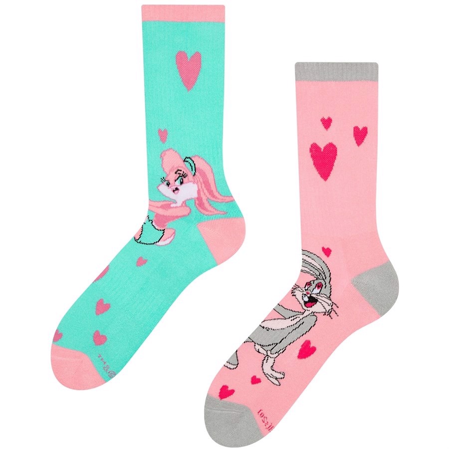 Lola & Bugs Bunny Love Sports socks, adult