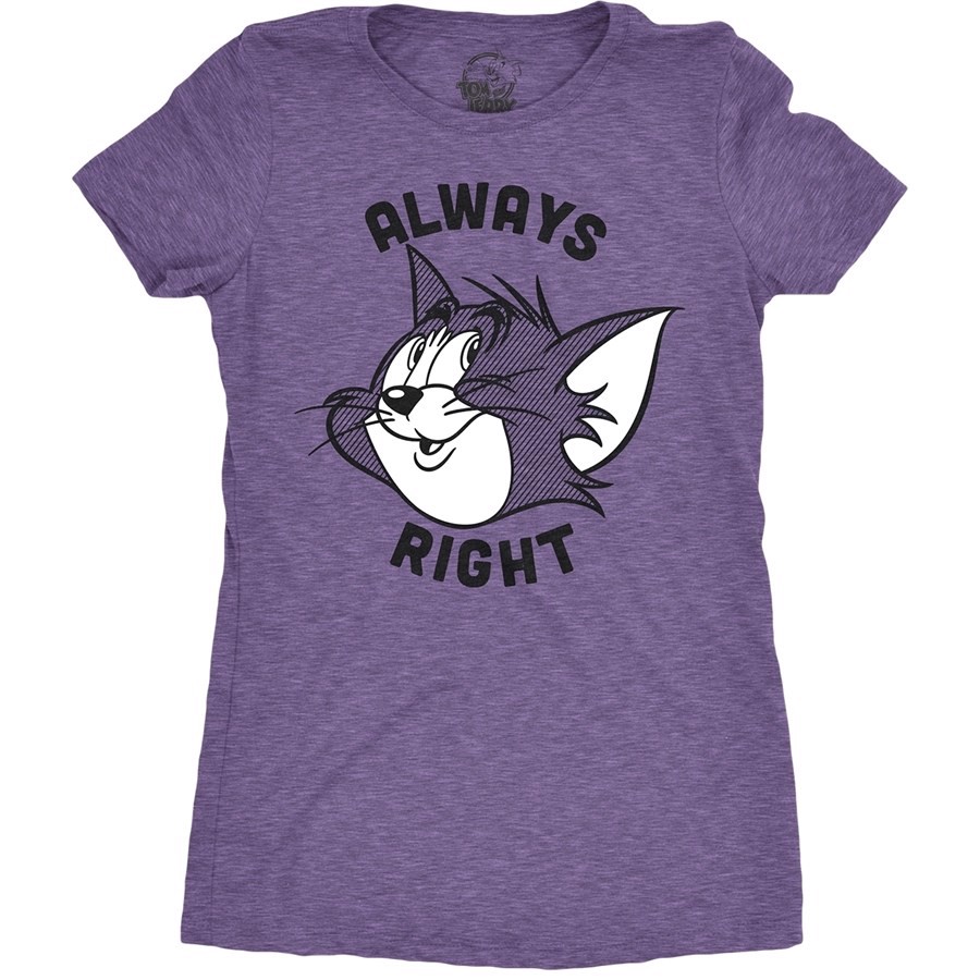 Always Right Ladies T-shirt, Adult Medium