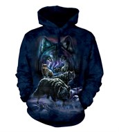 Wolf Pack adult hoodie, Small
