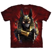 T-shirt fra The Mountain - bluse med Anubis