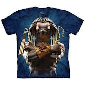 T-shirt fra The Mountain - bluse med Horus-motiv