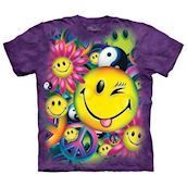 The Mountain t-shirt - bluse med smileys