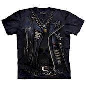 T-shirt fra The Mountain - bluse med illusion