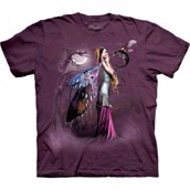 The Mountain: T-shirt - bluse med fantasy-tryk