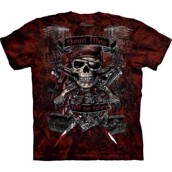 The Mountain t-shirt - bluse med pirattryk