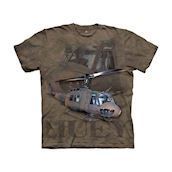 T-shirt fra The Mountain - bluse med helikopter-motiv