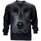 The Mountain unisex sweatshirt - Sort labrador
