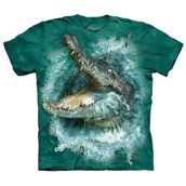 Crocodile Splash t-shirt, Adult Medium