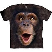 The Mountain tshirt - bluse med chimpansemotiv