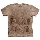 T-shirt med indianermotiv - bluse fra The Mountain
