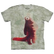 Red Panda Forest t-shirt
