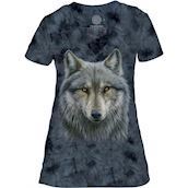 The Mountain Warrior Wolf Meets Tri-Blend T-shirts