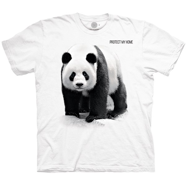 PANDA PROTECT MY HOME T-shirt, Adult