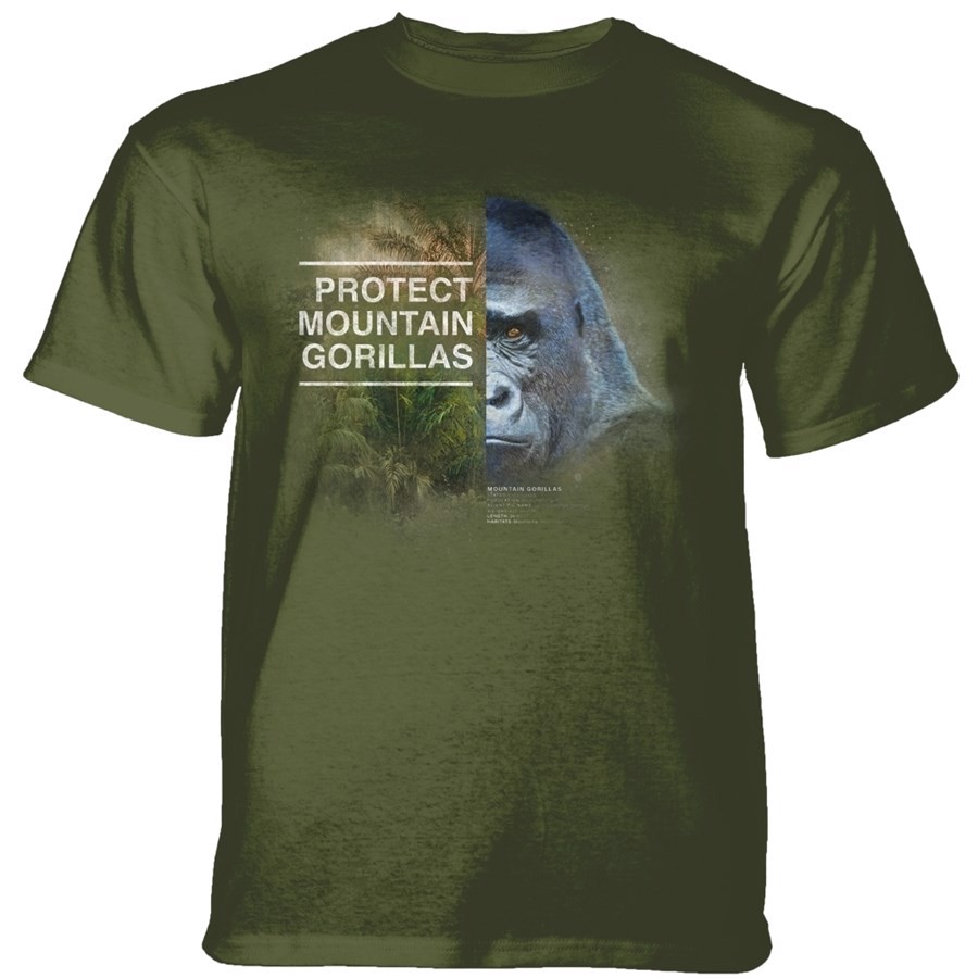 Protect Gorilla T-shirt, Grøn, Adult Large