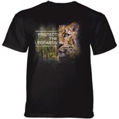 Protect Leopard T-shirt, Sort
