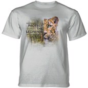Protect Leopard T-shirt, Grå