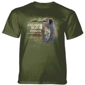 Protect Rhino T-shirt, Grøn