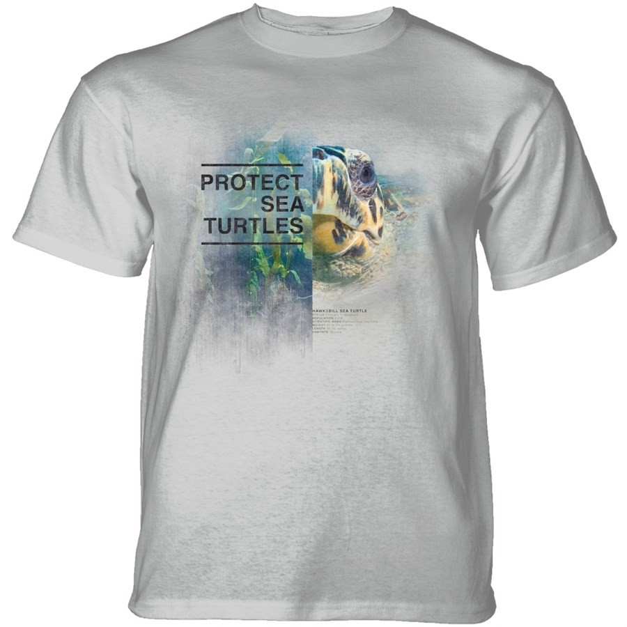 Protect Turtle T-shirt, Grå