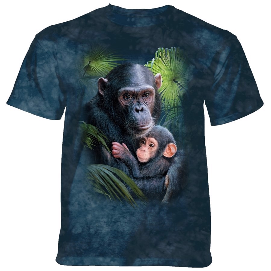 Chimp Love T-shirt, Adult Medium