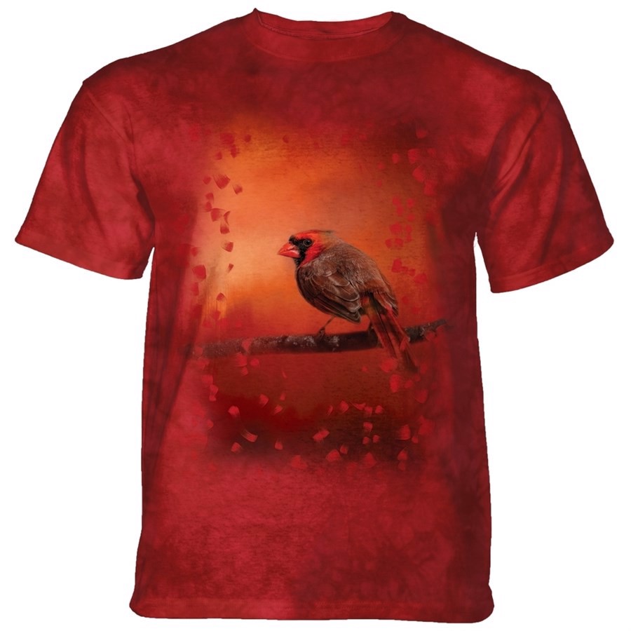 Elegance In Red T-shirt, Adult Small