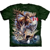 Canada Loon Collage T-shirt Adult