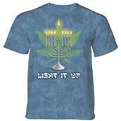 Lit Hanukkah T-shirt Adult