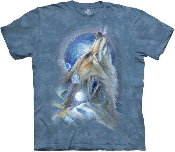 Wolf Howl t-shirt, Adult Medium