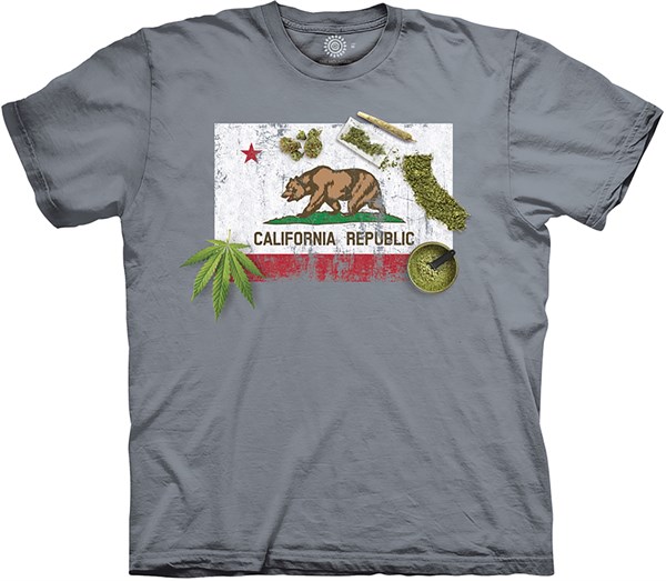 California t-shirt, Adult Small
