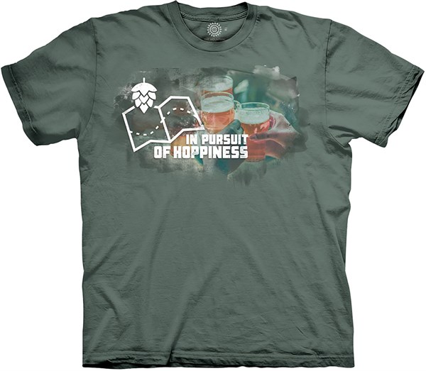 Pursuit of Hoppiness t-shirt, Adult Medium