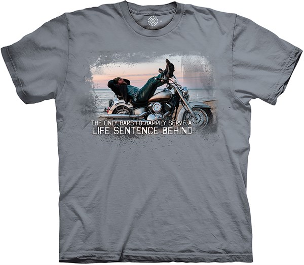Biker For Life t-shirt, Adult Small