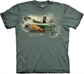 Fish Every Day t-shirt, Adult 3XL