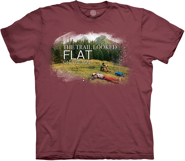 Steep Hiking t-shirt, Adult Large