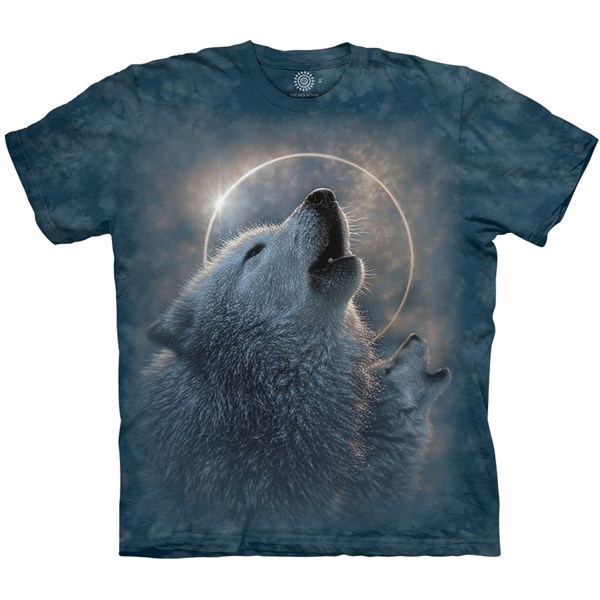 Wolf Eclipse T-shirt, Child Medium
