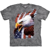 Patriotic Scream Eagle T-shirt Adult