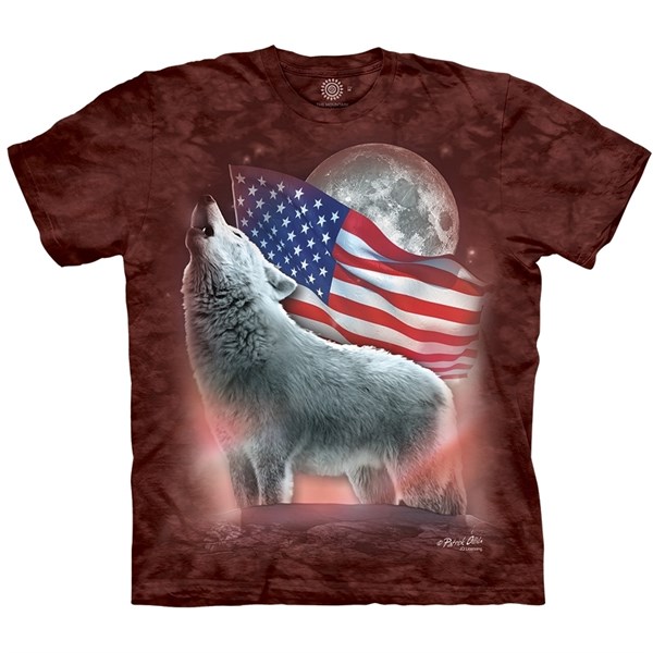 Patriotic Lights T-shirt Adult 