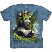 Pan Da Bear T-shirt, Child Medium