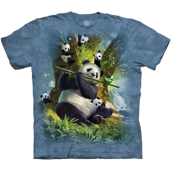 Pan Da Bear T-shirt, Child Medium
