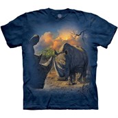 Rhino Standoff T-shirt, Adult 3XL