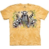 Lemur Selfie T-shirt, Adult 2XL